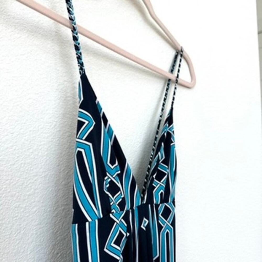 Julie Brown Olivia Maxi Multi Color Geometric New With Tags Size Medium NWT - Picture 3 of 10